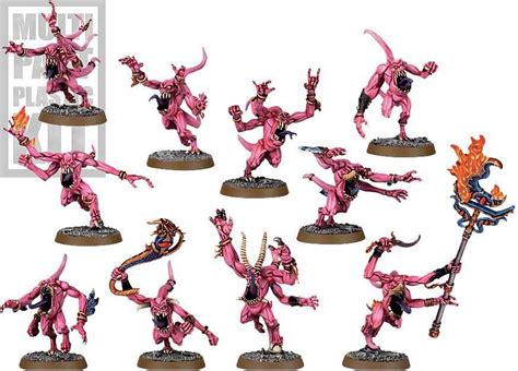 Розовые Кошмары Тзинтча Pink Horrors Of Tzeentch Chaos Daemons Rogue