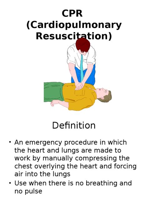 Cpr Cardiopulmonary Resuscitation Cardiology