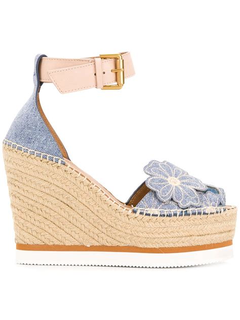 Check spelling or type a new query. See By Chloé Glyn floral wedge espadrilles | Wedge ...