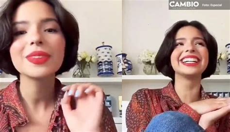 VIDEO Ángela Aguilar entra en pánico por que le regalan dinero en TikTok