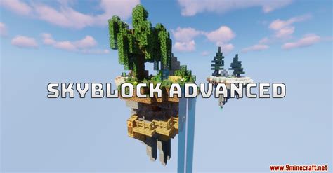 Skyblock Advanced Map 1144 For Minecraft 9minecraftnet