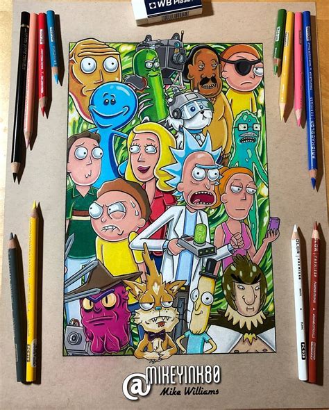 Rick And Morty From Mikeyink80 📺 Weddings Are Basically Funerals With Cake 📺