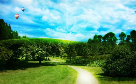 Green Nature Wallpaper Desktop Wallpapersafari