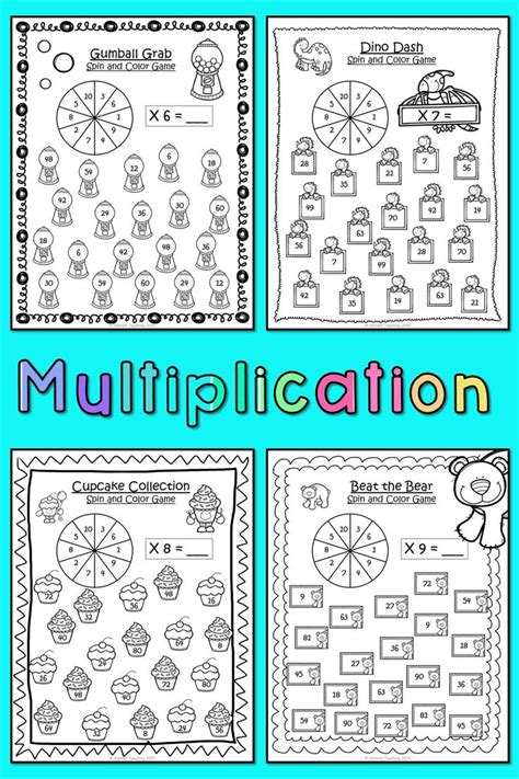 Multiplication Games | Math multiplication games, Math games, Math