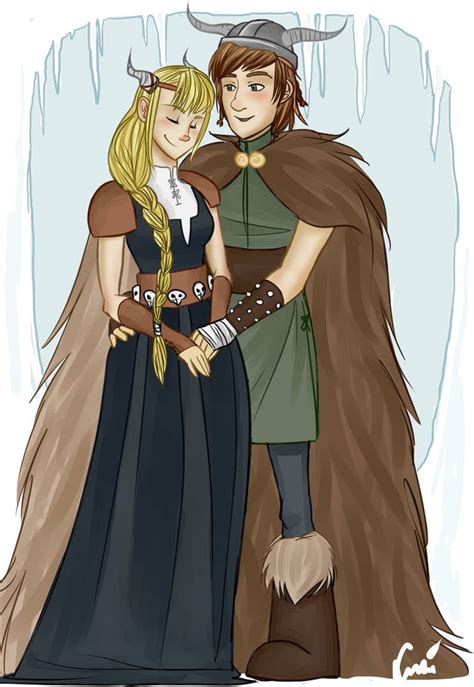 Hiccup And Astrid By Luminanza Hiccup The Chief And His Wife Astrid