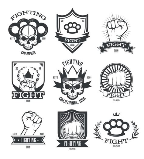 free vector gangsta tattoo flat emblems set street gang member and gangster patches with
