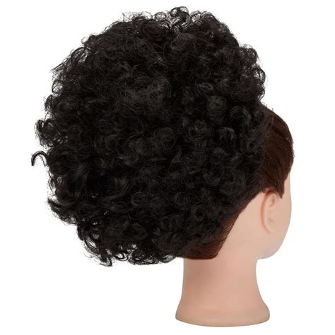 Afro Puff Drawstring Ponytailkilelintay Curl Synthetic High Puff