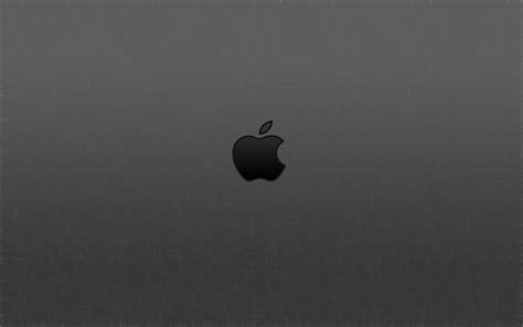 A Black Apple Logo Combined With Gray Background Crossed