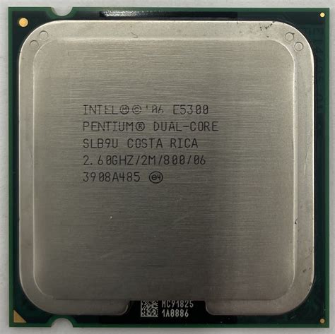 Intel Pentium E5300 Dual Core Desktop Cpu Processor Slb9u Ebay