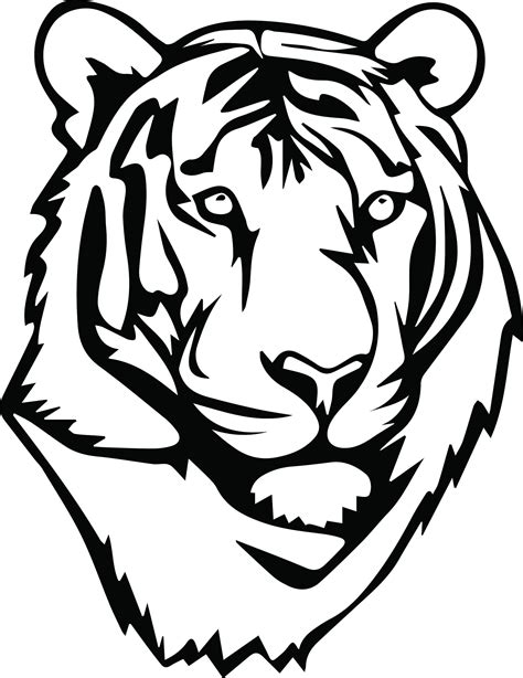Tiger Svg Files Silhouettes Dxf Files Cutting Files Cricut
