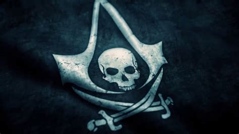 Assassin S Creed Black Flag Wallpaper Logo X Wallpaper Teahub Io