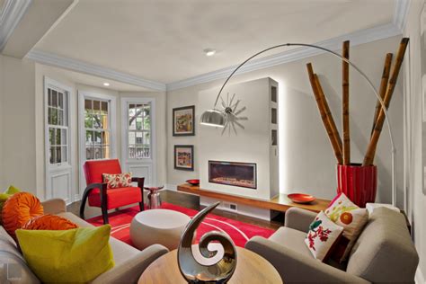 Contemporary Fireplace Habitar Interior Design