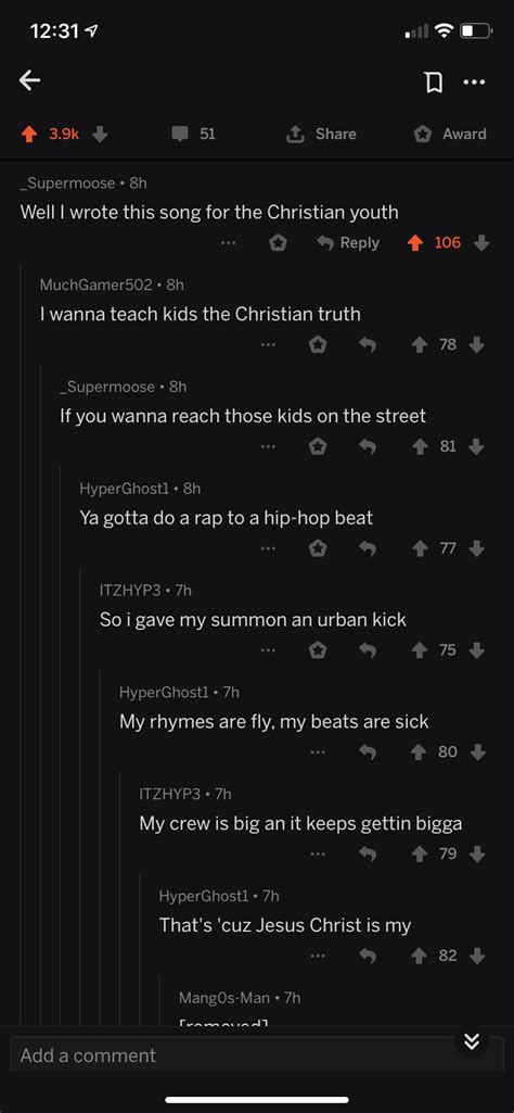 Christian Rap Redditsings
