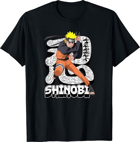 Naruto Shippuden Naruto Shinobi T Shirt Amazonde Bekleidung