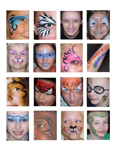 Face Painting Examples Artofit