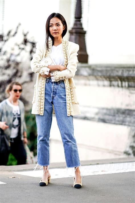 8 outfits that prove high waisted jeans are eternally chic high waisted jeans outfit jean