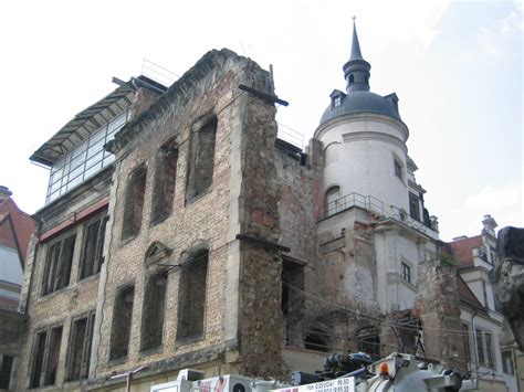 Composite images show the wwii ruin of german city. Photo: Dresden Today, still rebuilding. | Dresden, Germany ...