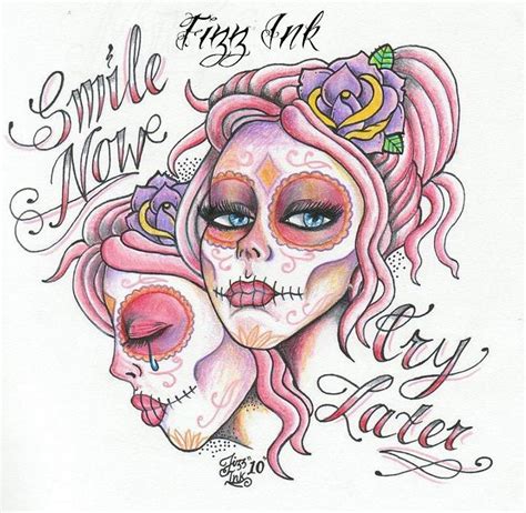 Smile Now Cry Later By Fizzink Deviantart Com On Deviantart Latest Tattoos Latest Tattoo