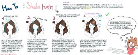 How To Cel Shade Hair By Diadantist On Deviantart