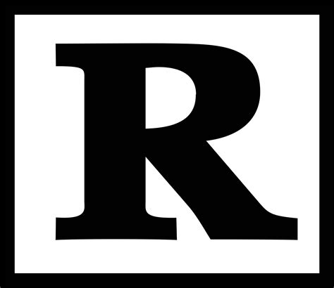 Download File History Rated R Logo Hd Transparent Png