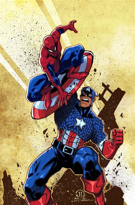 Top 54 Imagen Spiderman Capitan America Abzlocalmx