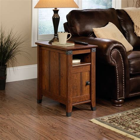 Some of the specialties that are offered include custom wood desk, stools, slab tables and much more. Perfect Small End Table With Drawer - HomesFeed