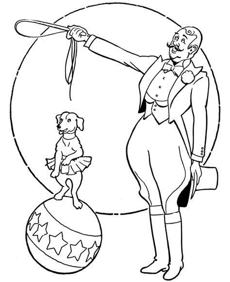 Circus Coloring Pages To Download And Print For Free