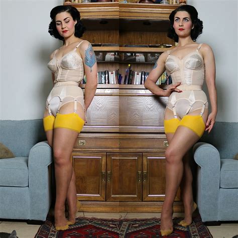 The Amazing Miss Lark Bahar Showing Us How To Mix And Match Our Lingerie To Create Custom