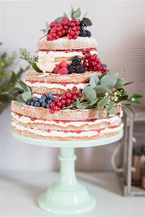 30 Wunderschöne Naked Cake Ideen Für Die Hochzeit Hochzeitskiste