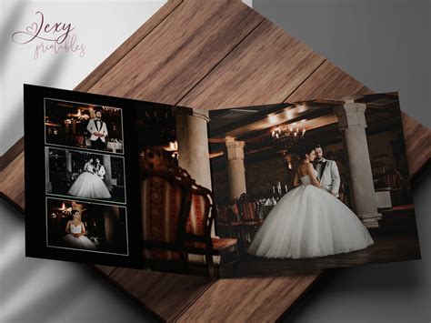 12x12 Elegant Wedding Album Multi Purpose Photo Album Etsy Uk