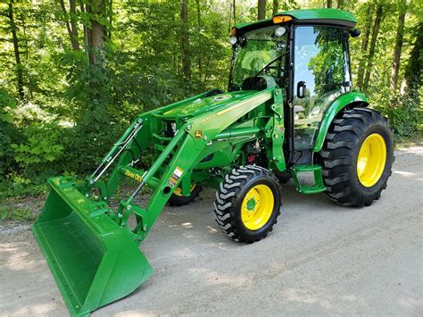 2018 John Deere 4044r Compact Tractor And 440r Loader Like New