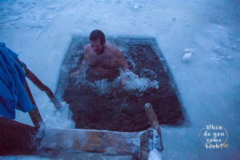 Winter In Russia Banya Tradition Sauna Wdycb