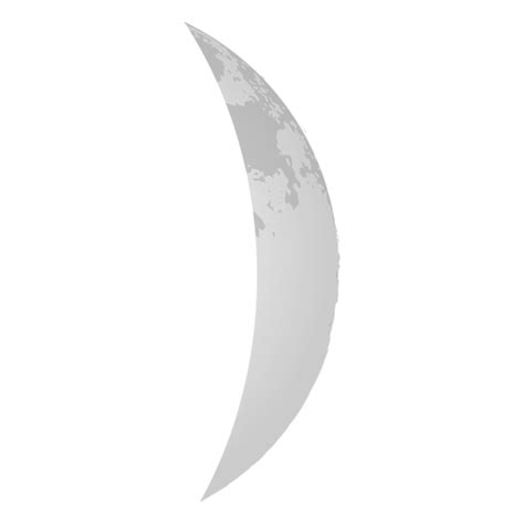 Waxing Crescent Moon Transparent Background Free Icons Of Crescent