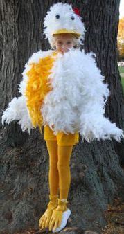 costume crafty     feathered chicken halloween