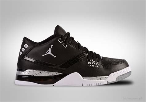 Nike Air Jordan Flight 23 Black White Metallic Silver