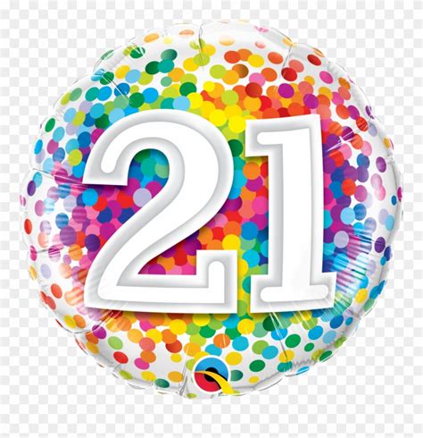 Free Clipart 21st Birthday