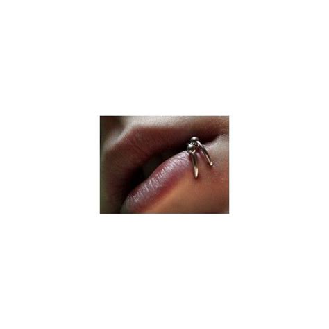 i waaant a spider bite lip piercing piercings boii liked on polyvore featuring jewelry and