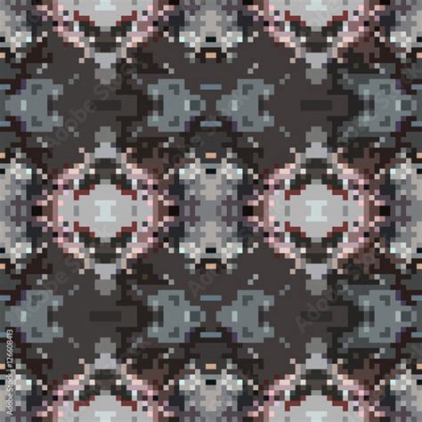 Seamless Tileable Pixel Texture Pattern Stock Photo And Royalty Free