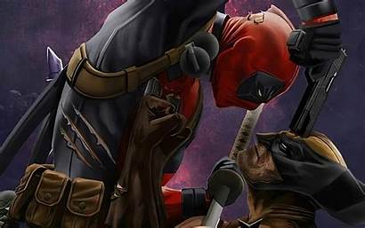 Deadpool Wolverine Vs Wallpapers Macbook Retina 4k