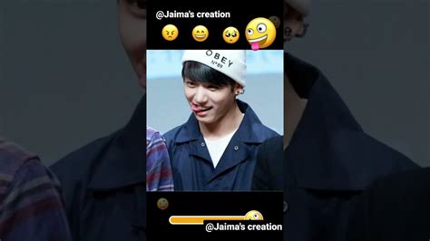 Jk Emoji Challenge💕shorts Bts Jk Jungkook Kookie Bunny