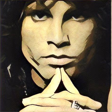 Jim Morrison Lizard King Digital Art By Gabyduval Image And Design