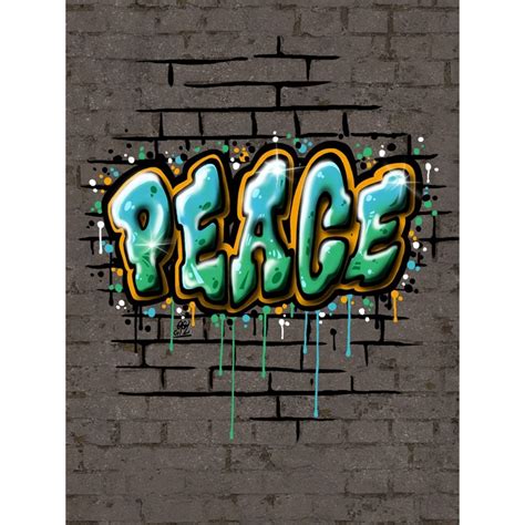 Peace Graffiti Urbanarts