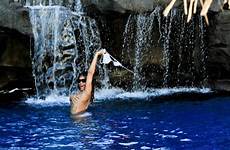rihanna topless hawaii skinny dipping waterfall her wild vacation bikini dip nude sexy perry katy young racy canada naked bathing
