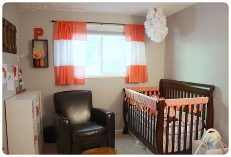 Little Sister's Coral and Grey Nursery - Project Nursery
