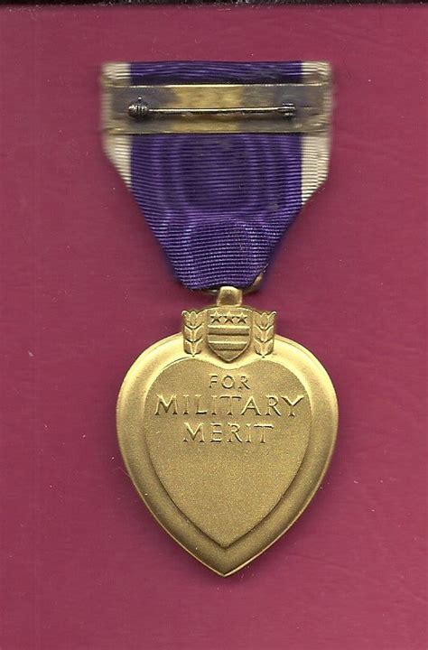 Wwii Purple Heart Medal Award Genuine Vintage Medal