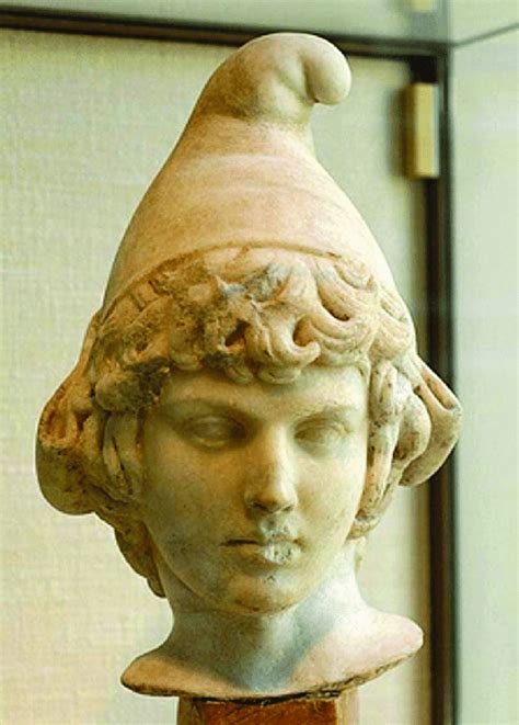 Bust Of Attis Wearing The Phrygian Cap Parian Marble Second Century