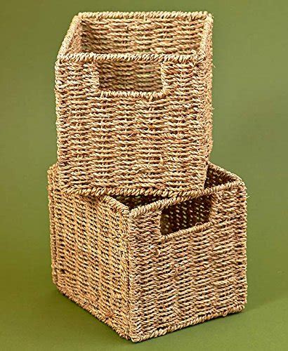 The Lakeside Collection Set Of 2 Storage Baskets Buy Online In United