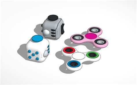3d Design Fidget Toys Tinkercad