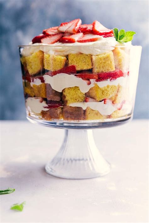 Strawberry Shortcake Trifle Chelseas Messy Apron