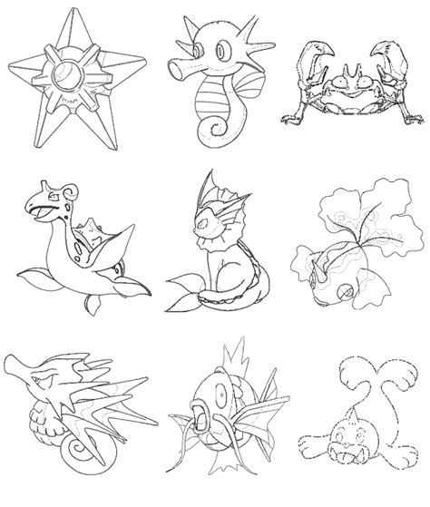 36 Coloriage Pokemon Aquatique A Imprimer Images Coloriage Carte